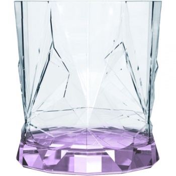 Стакан Олд Фэшн 340мл «Рош» стекло Лак Маджента, ОСЗ