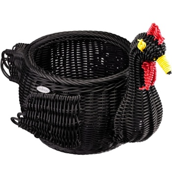 Корзинка столовая BERTA черная