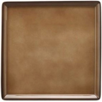 Тарелка 23x23см FANTASTIC Buffet Gourmet карамель