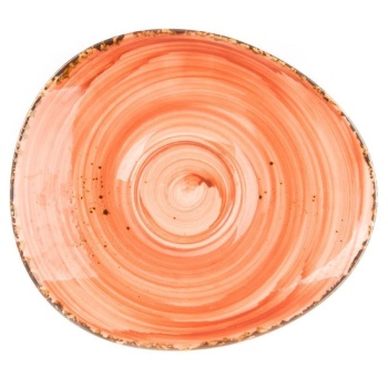 Блюдце 17x15см ORGANICA Spicy - для чашки 180мл