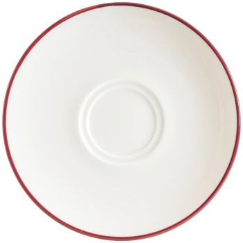 Блюдце Ø16см LINEA Burgundy Gourmet