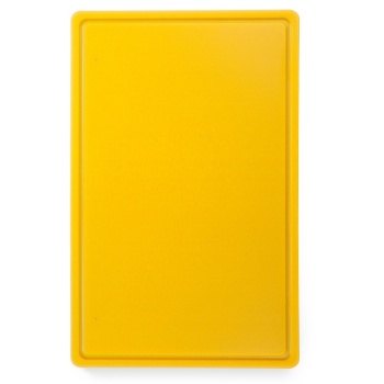 Доска разделочная 530x325x15мм желтая GN 1/1 HACCP