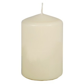 Свеча кремовая Ø69мм (h)10cм CREAM Pap Star