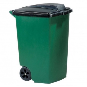 Бак мусорный 100л на колесах Plast Team