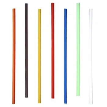 Соломка Ø8мм 25см прямая разноцветная, 135шт