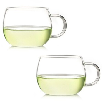 Чашка необжигающая 400мл термостойкое стекло, 2шт