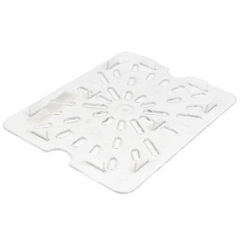 Дренажная полка для гастроемкости GN 1/2 265x325мм Camwear прозрачная