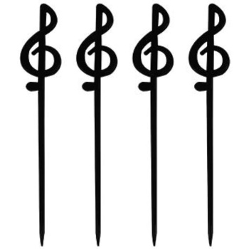 Деко-пика 8.5см 'Music', 250шт