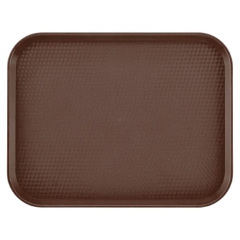 Поднос текстурная поверхность 41x30см Cambro коричневый