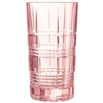Стакан 380мл Хайбол DALLAS розовый - P9164 Luminarc