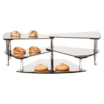 Подставка для фуршета – 5 зеркальных полок Bow Tie Step Mirror – Alkan