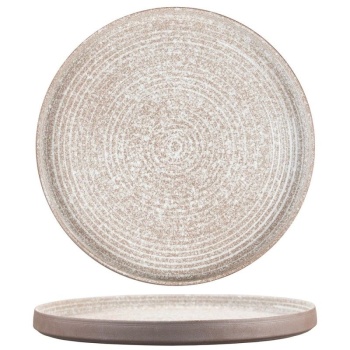 Тарелка с бортом Ø26см Brown TAIGA Untouched