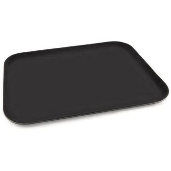 Поднос нескользящая поверхность 46x35см черный Profi-Chef