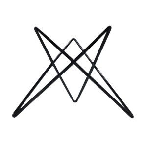 Подставка для блюда 138x100x(h)127мм ЗВЕЗДА с нескользящим покрытием