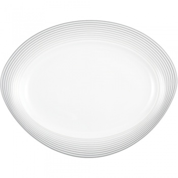 Блюдо для закусок 25см Trio Nero