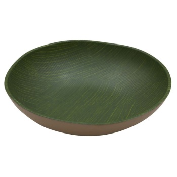 Салатник Ø31.5x8.5см меламин Green Banana Leaf – P.L. Proff Cuisine