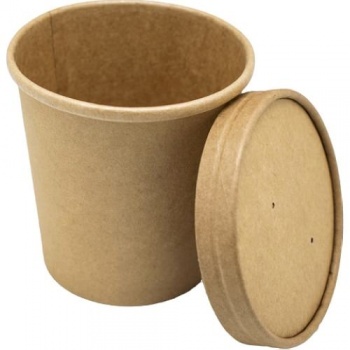 Супница 450мл SOUPС450 99x100, крафт картон, 50шт