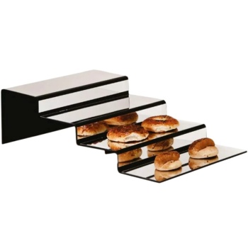 Подставка для фуршета 60x39x(h)18см – 4 зеркальные полки – Alkan