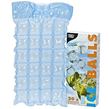 Мешки для льда, 20шт (по 24 шариков)