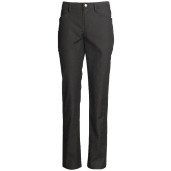 Женские брюки-чинос - модель 16400 - цвет черный - размер 60 - 63% полиэстер, 34% хлопок, 3% эластолефин - 225г/м2