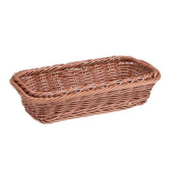 Корзинка для хлеба GN 1/4 26.4x16.2x(h)6.5см коричневый APS