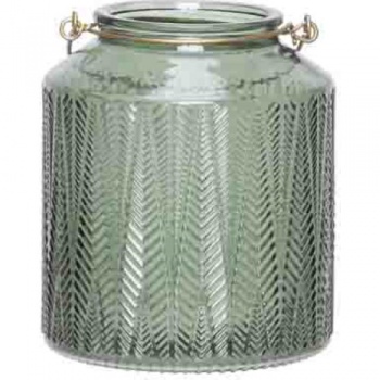 Подсвечник 14х14х(h)16см DARK GREEN