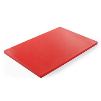 Доска разделочная 600x400x18мм Hendi красная