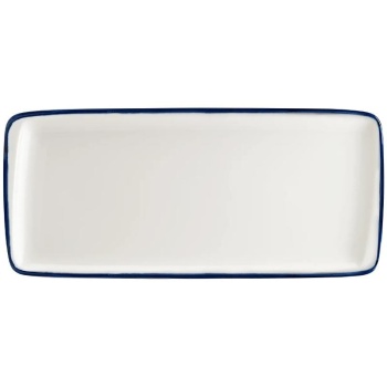 Тарелка прямоугольная 34x16см LINEA Blue Moove