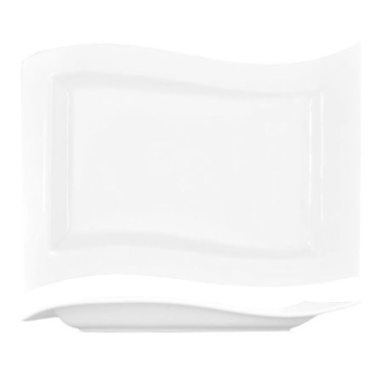 Блюдо прямоугольное "Волна" 33x21см KUNST WERK