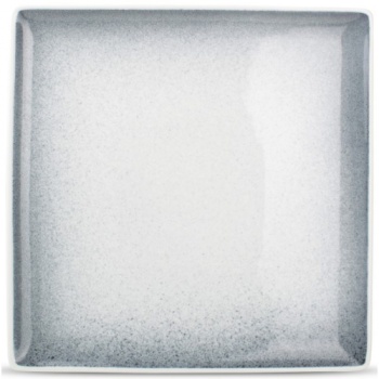 Тарелка квадратная 26x26см DUSK black speckled