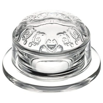 Масленка с крышкой 70мл 9.5x6.5см VERSAILLES