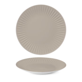 Тарелка плоская Ø30cм RIBBY Almond