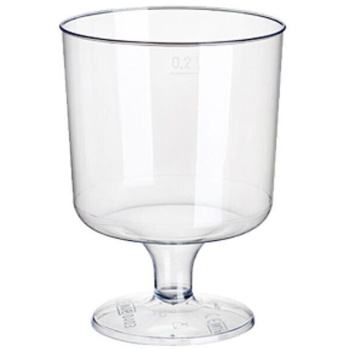 Бокал 200мл полистирол Pap Star прозрачный, 10шт