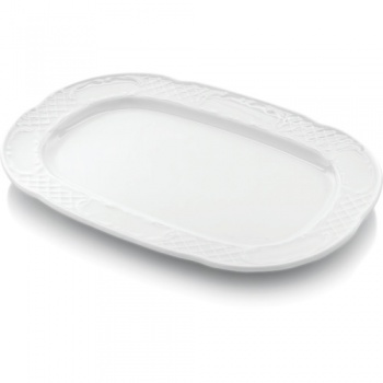 Блюдо овальное 34x23см FLORA