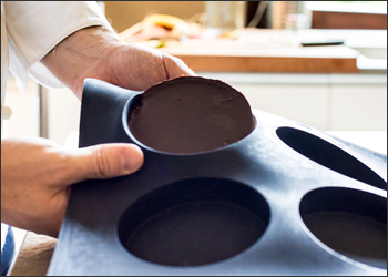 Форма "Круглая" 600x400 15 выемок 95x23.6мм