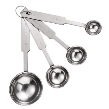 4 мерные ложки на связке Profi-Chef