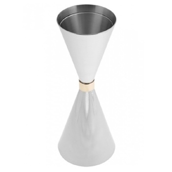 Джиггер металлический 25/50мл Barbossa нерж.сталь