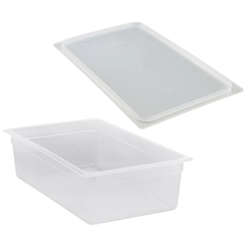 Гастроемкость GN 1/1 15см 19.5л с крышкой (PP) Cambro