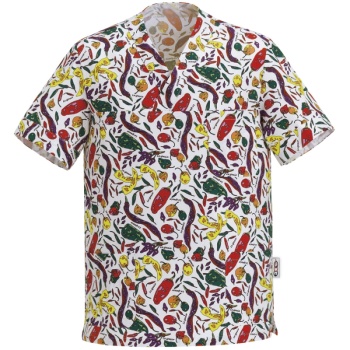 Сорочка верхняя повара - модель Leonardo - цвет spezie - размер 3XL - 100% хлопок - 190 г/м2