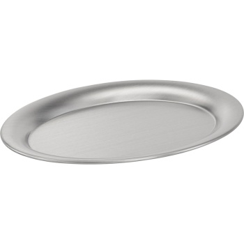 Поднос сервировочный овальный 19x15см KAFFEEHAUS матовый APS