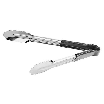 Щипцы для гриля 24см с черной силиконовой ручкой - P.L. Proff Cuisine