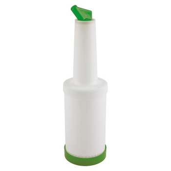 Емкость барная 850мл Ø9x33см зеленый контур APS