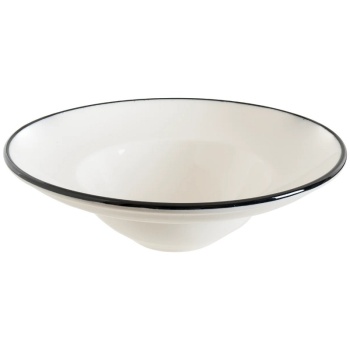 Тарелка глубокая Ø23см 1070мл LINEA Black Gourmet