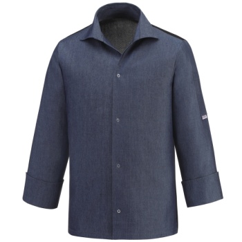 Сорочка верхняя - модель Vip - цвет jeans - размер L - 60% хлопок, 40% полиэстер - 210 г/м2