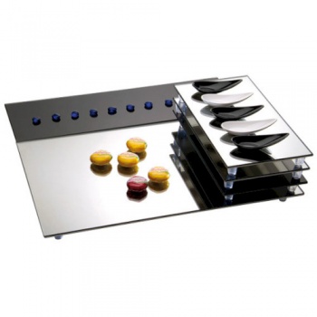 Зеркало для подачи GN 1/3 светлое 32.5x17.6x(h)3см