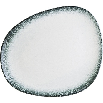 Тарелка плоская 32x27см CALLIS Black Vago