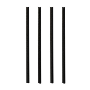 Соломка Ø5мм 125мм прямая черная, 400шт