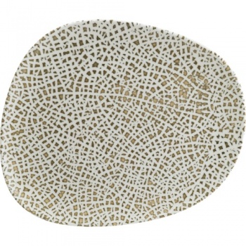 Тарелка плоская 32x27см LAPYA WOOD Vago