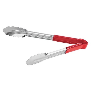 Щипцы для гриля 30см с красной силиконовой ручкой - P.L. Proff Cuisine
