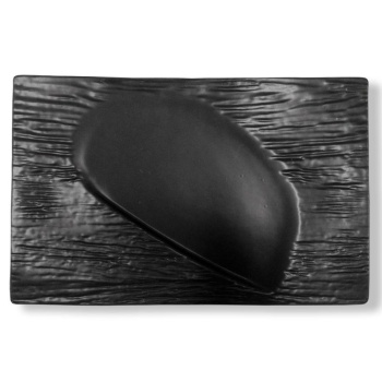 Блюдо 30x19см Matsuyama черное - P.L. Proff Cuisine